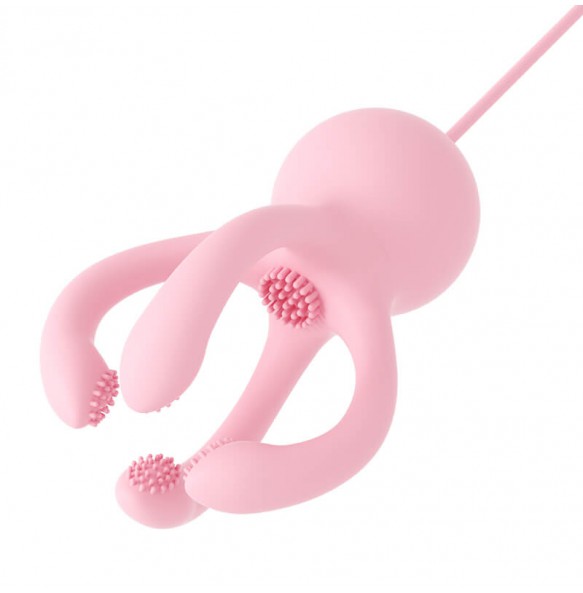 MizzZee - Tiny Octopus Breast Stimulator (USB Power Supply - Pink)